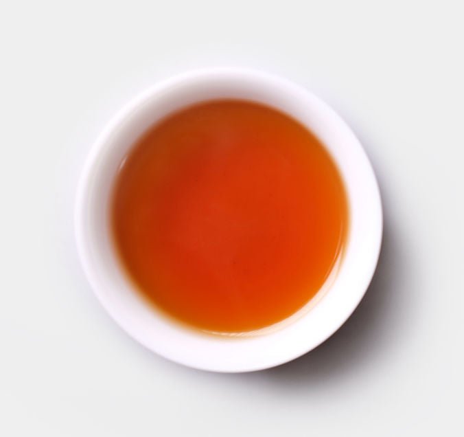 Tea soup of Handmade Lao Cong Shui Xian Wuyi Cliff Tea from Cha Zhi Ji