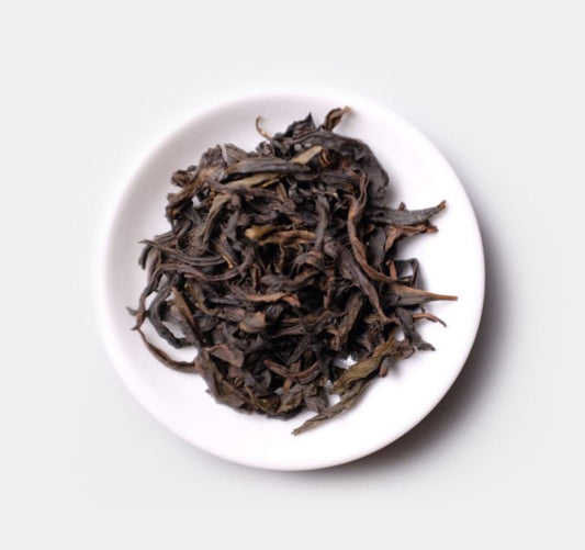 Loose leaves of Handmade Tie Luo Han Wuyi Cliff Tea from Cha Zhi Ji