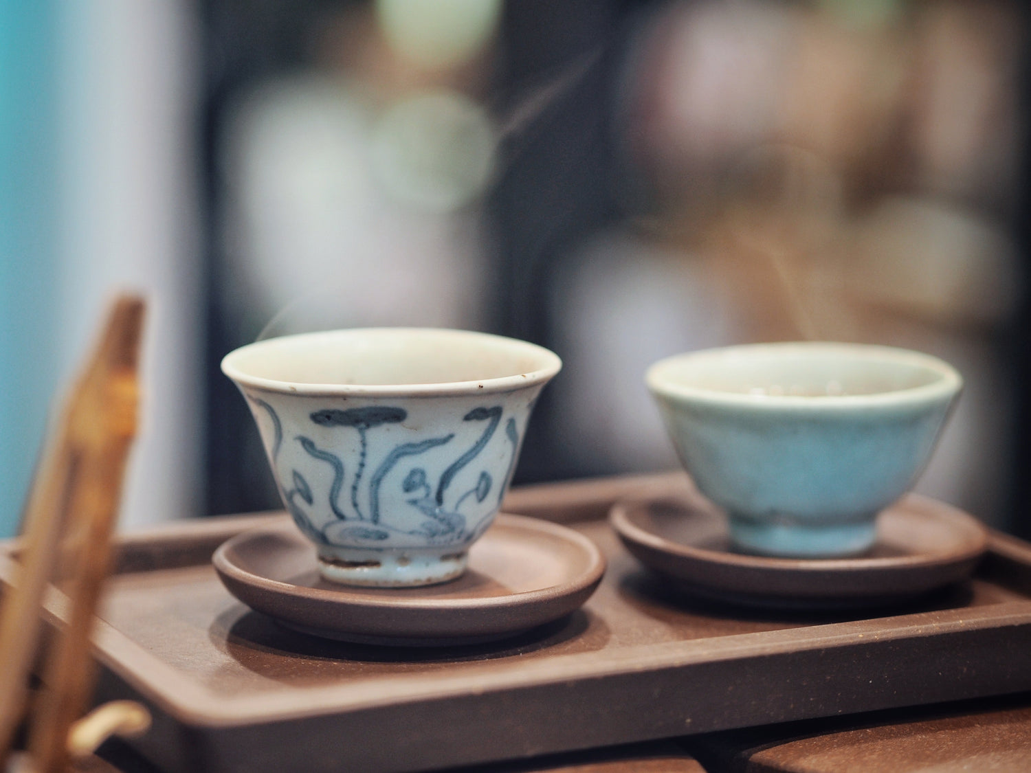 Qing Dynasty Antique Tea Cup - Cha Zhi Ji