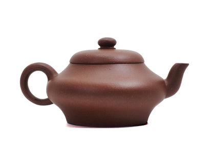 Biandeng 125ml teapot with ergonomic handle and classic drum shape