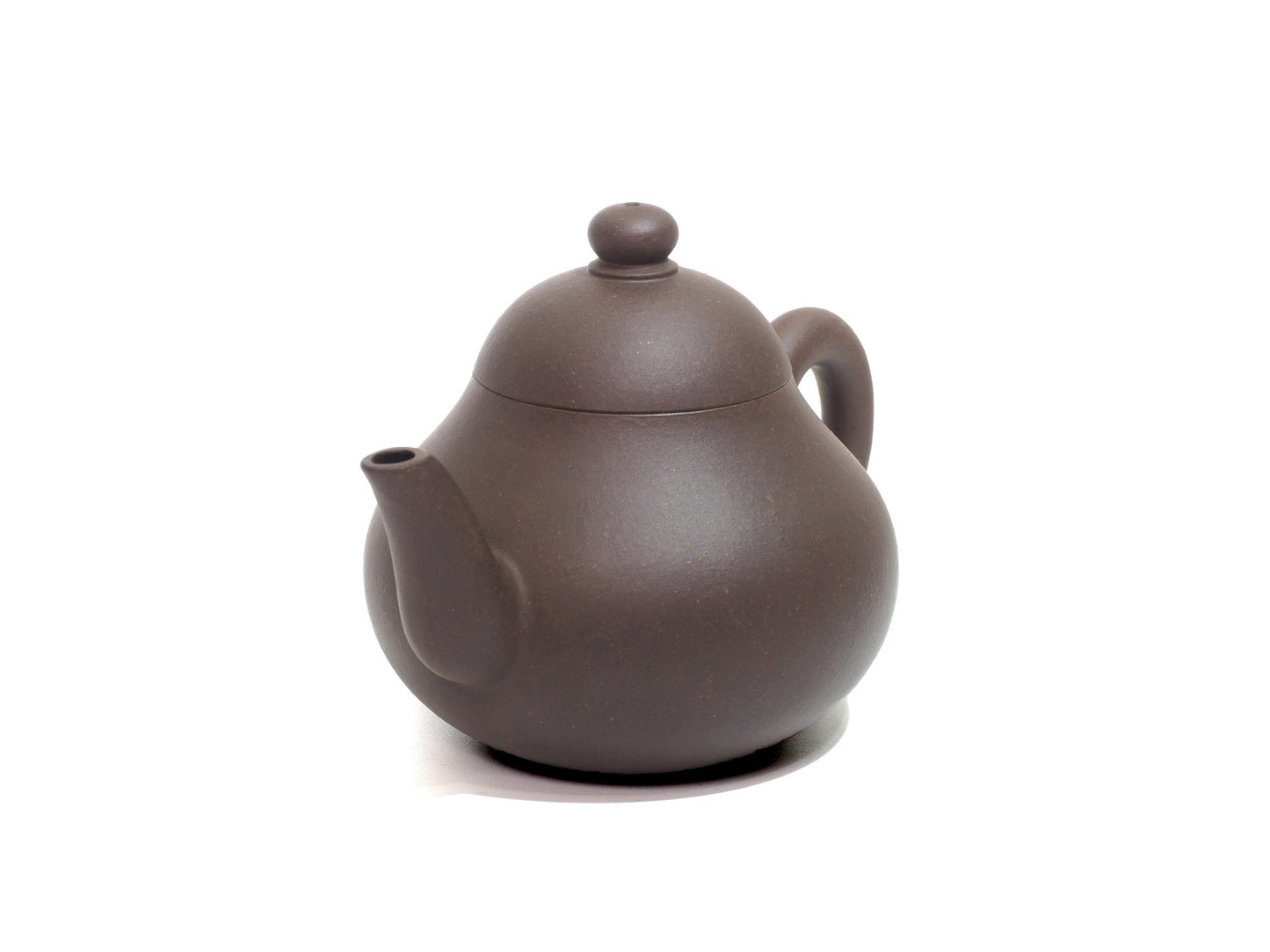 Front angled view of Li Xing Teapot – 170ml Bronze Grade