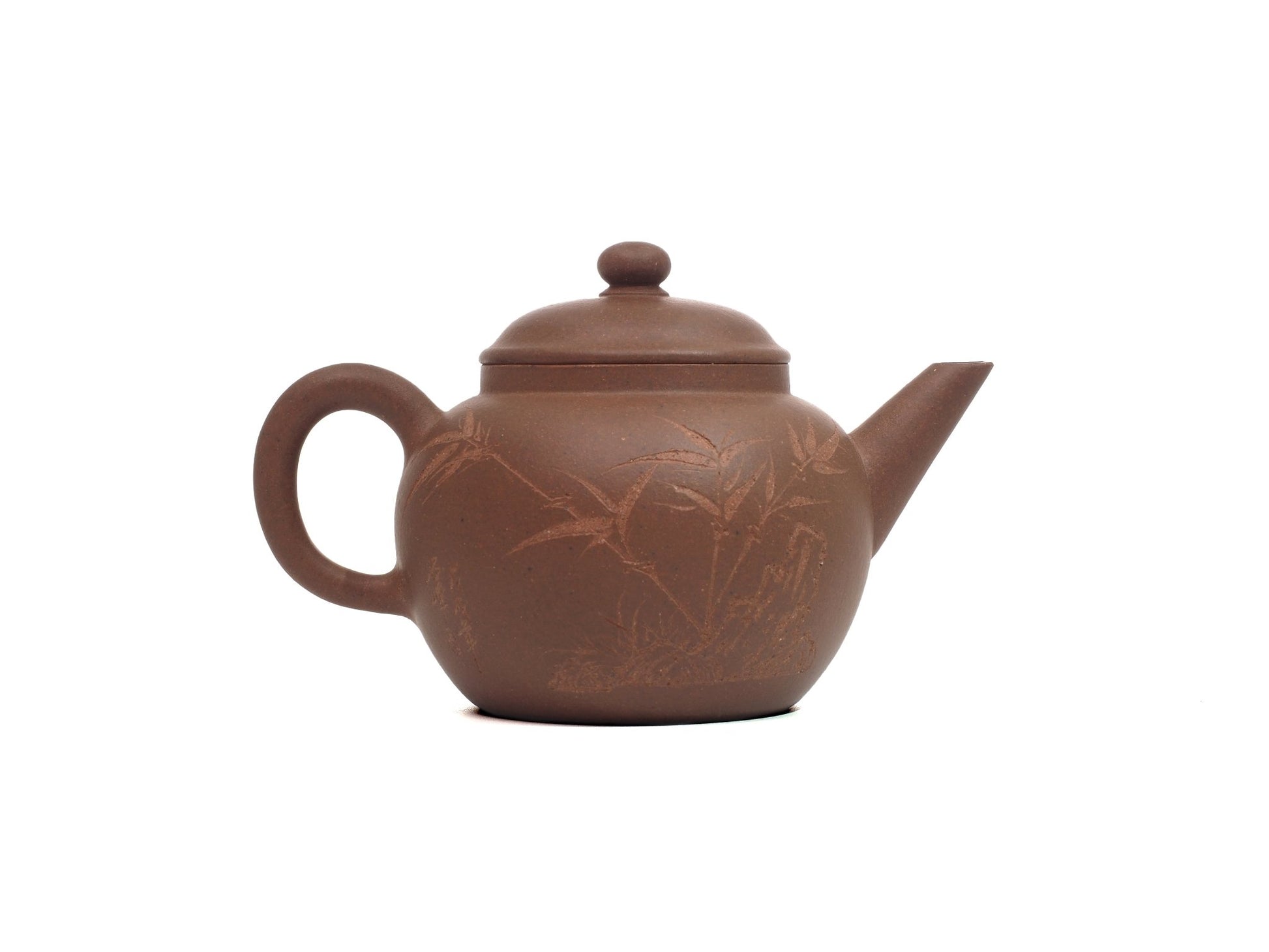 Mo Yuan Zhai Teapot (With Carving) - 175ml - Diamond Grade - Cha Zhi Ji