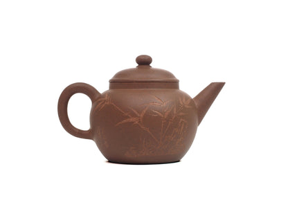 Mo Yuan Zhai Teapot (With Carving) - 175ml - Diamond Grade - Cha Zhi Ji