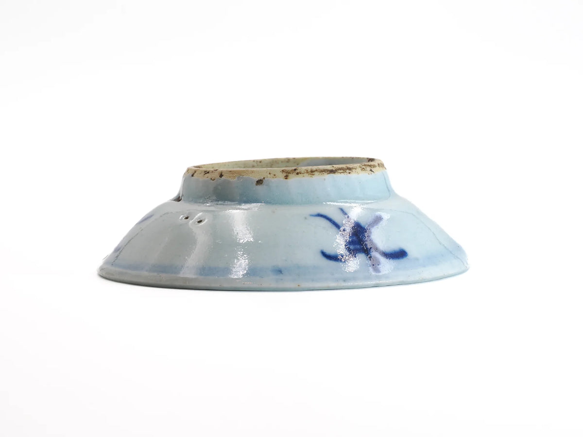 Qing Dynasty Teaboat - QC0009 footring detail - Cha Zhi Ji
