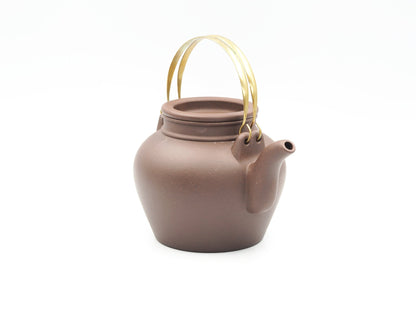 Yixing Zisha Longevity Star Pot - Zisha Pot - 750ml - Bronze Grade - Cha Zhi Ji