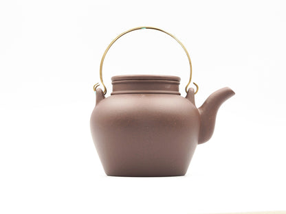 Yixing Zisha Longevity Star Pot - Zisha Pot - 750ml - Bronze Grade - Cha Zhi Ji