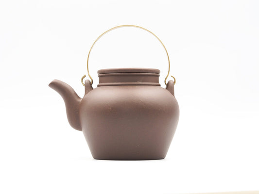 Yixing Zisha Longevity Star Pot - Zisha Pot - 750ml - Bronze Grade - Cha Zhi Ji