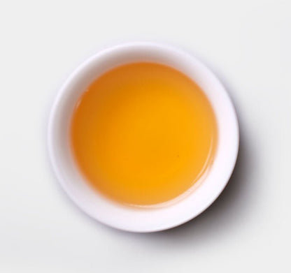 Tea soup of Half-Handmade Shui Xian Wuyi Cliff Tea from Cha Zhi Ji