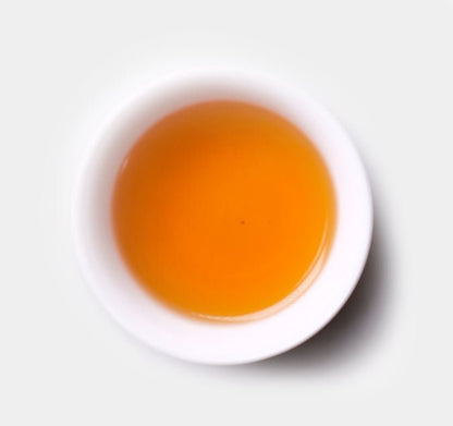 Tea soup of Handmade Bu Zhi Chun Wuyi Cliff Tea from Cha Zhi Ji