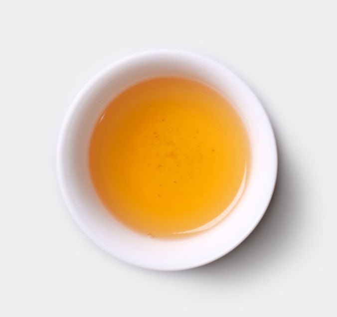 Tea soup of Handmade "Hua Xiang" Rou Gui Wuyi Cliff Tea from Cha Zhi Ji