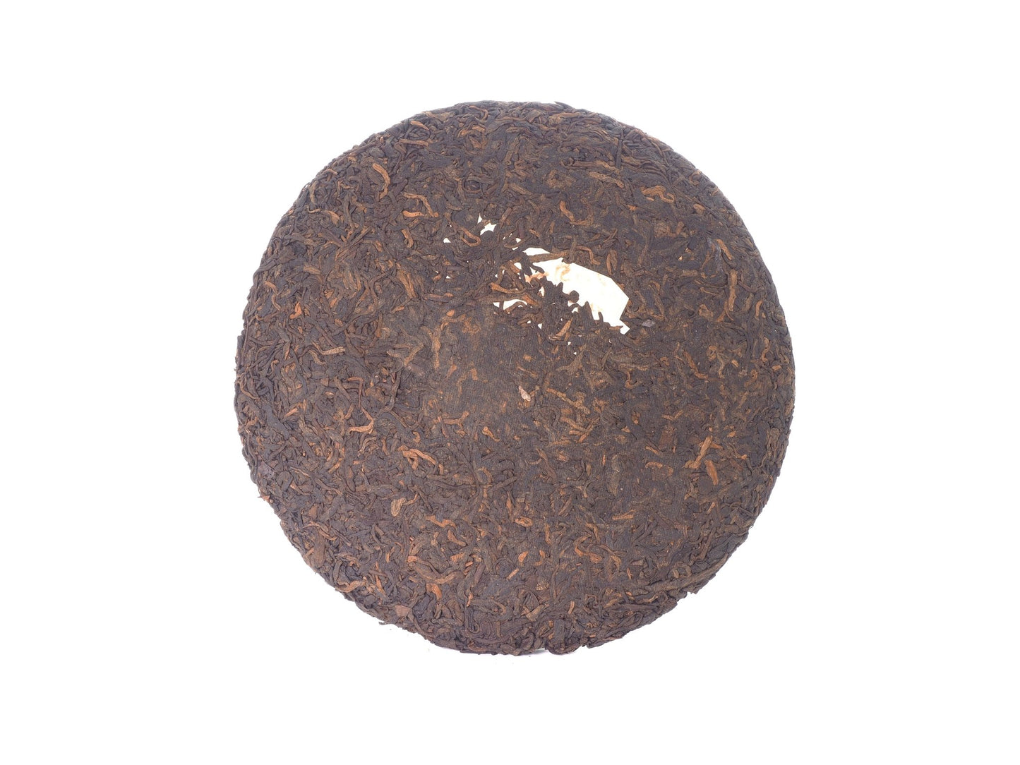 Whole tea cake of Jing Zhi Shou Pu-Erh from Cha Zhi Ji