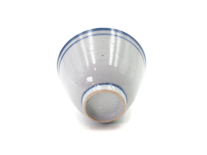 Bottom view of Late Qing Dynasty Blue Line Cup (Large) from Cha Zhi Ji