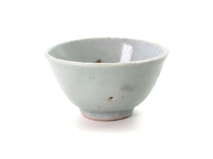 Front view of Mid-Qing Dynasty Celadon Cup from Cha Zhi Ji